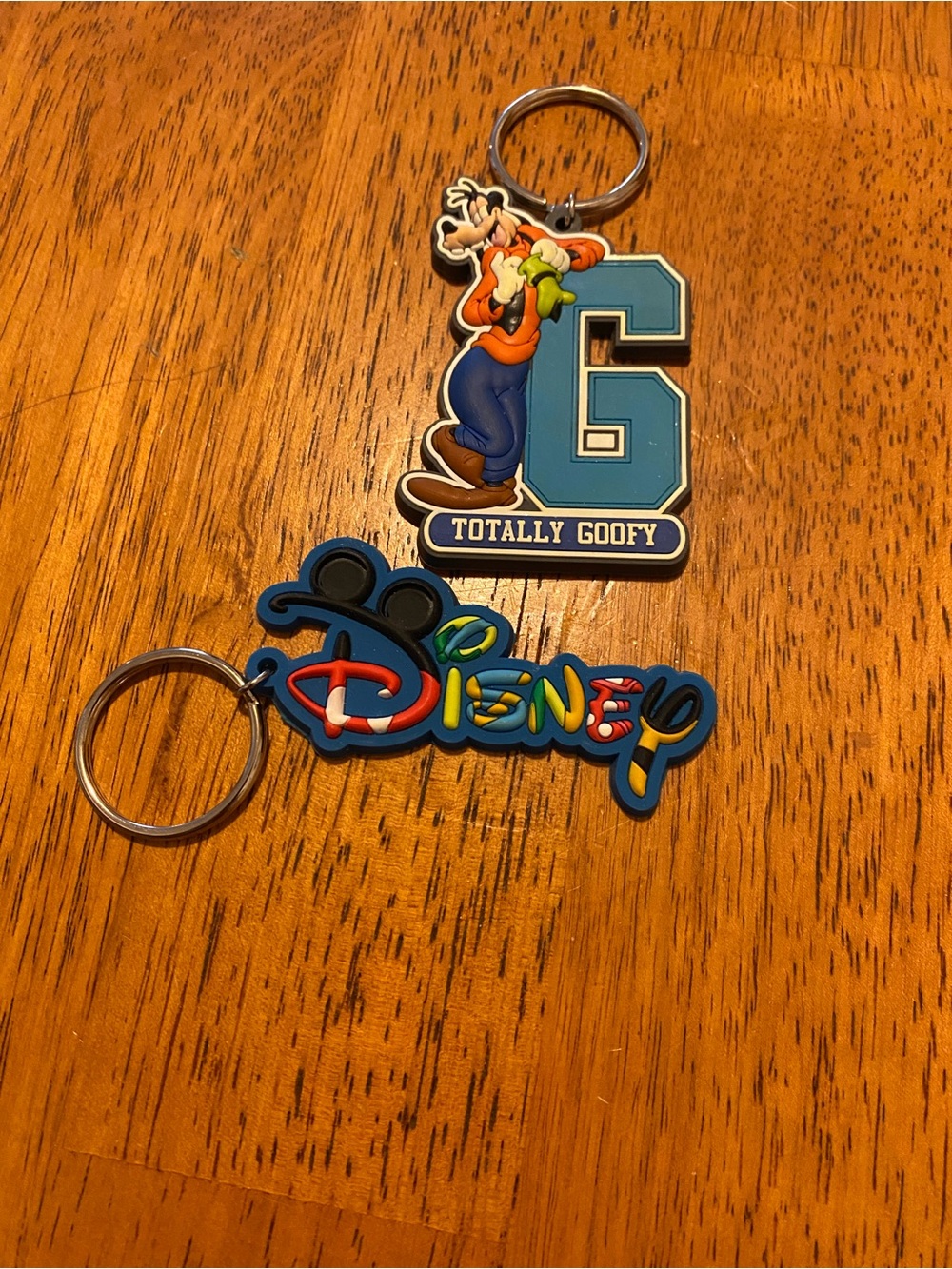 Two Disney Keychains